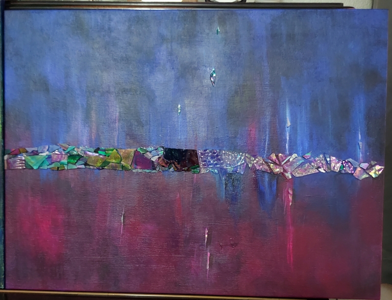 Fractured but Unbroken by artist Tara Gibb